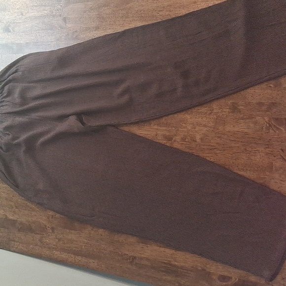 Vintage 90's KD Spring Striped Mc Hammer Style Wide Leg Pants M - Picture 5 of 6